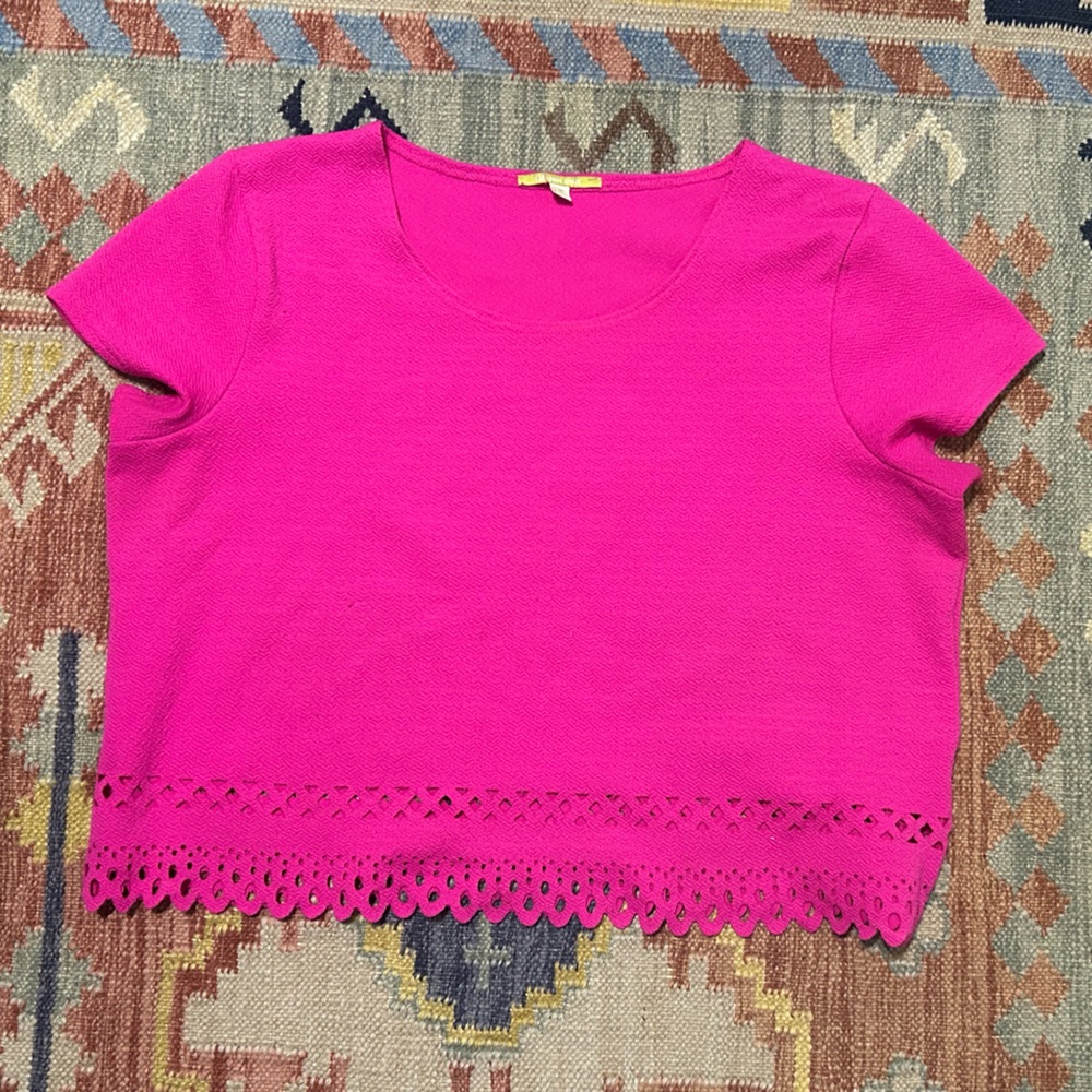 bright pink Gianni Bini Top medium